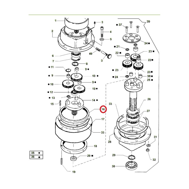 ORIGINAL ACTIVE erste Stufe Reduzierstück Krone Modelle t143 020794