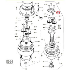 ORIGINAL ACTIVE auger models t143 - t152 022737 | Newgardenstore.eu