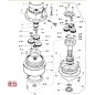 Second stage reducer ORIGINAL ACTIVE auger models t143 - t152 022739