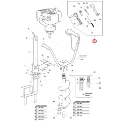 Kit d'accélérateur 22 mm ORIGINAL ACTIVE pour tarière modèles t143 - t165 022179 | Newgardenstore.eu