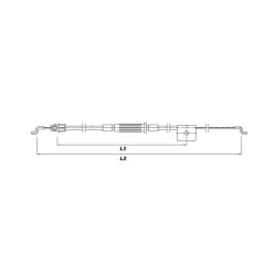 Câble de traction ORIGINAL STIGA tondeuse MULTICLIP 50 4S 381030095/0