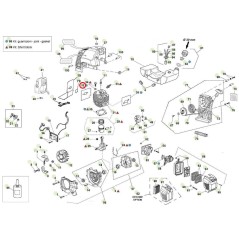 Guarnizione distanziale marmitta ORIGINALE ACTIVE trivella t143 - t152 021648