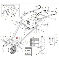 ORIGINAL ACTIVE kleiner Rahmen Ballast ORIGINAL Erdbohrer Modelle t152 020772 | Newgardenstore.eu