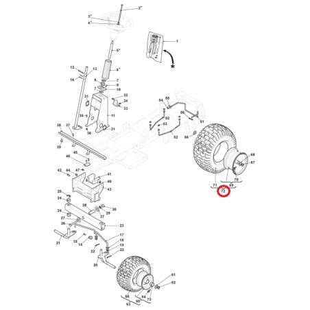 ORIGINAL STIGA Rasentraktor Mähroboter combi 1066 hq 384680076/0 | Newgardenstore.eu