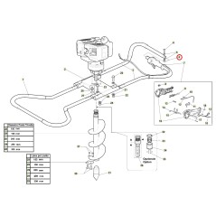 ORIGINAL ACTIVE self-locking nut auger models tdu 155 020289 | Newgardenstore.eu