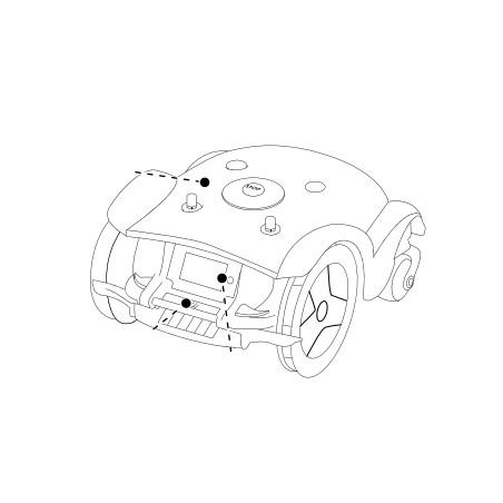 Tapa de goma para robot cortacésped AMBROGIO L250 GENERIC PHOTO | Newgardenstore.eu