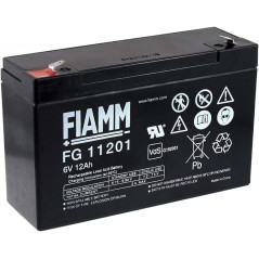 FIAMM FG11201 Batería recargable hermética de plomo-ácido 6V 12 Ah