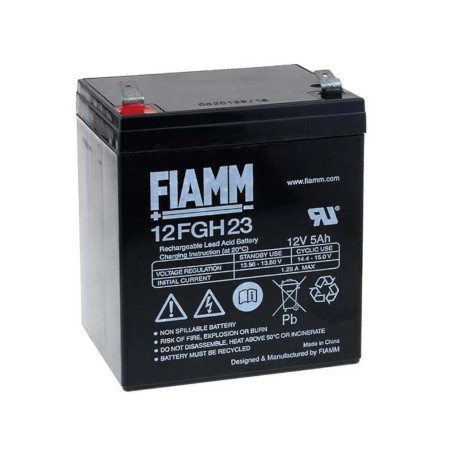 Batteria ermetica al piombo FIAMM 12FGH23 12V 5.0 Ah trattorino | Newgardenstore.eu