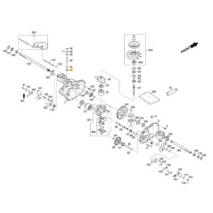 Dichtung ORIGINAL STIGA Rasentraktor-Mähwerk-Kombi 1066 hq 118870079/0