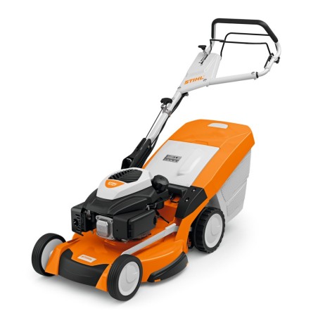 STIHL RM655V 173cc tondeuse à gazon à essence 53 cm coupe 70 Lt collecteur d'herbe automoteur | Newgardenstore.eu