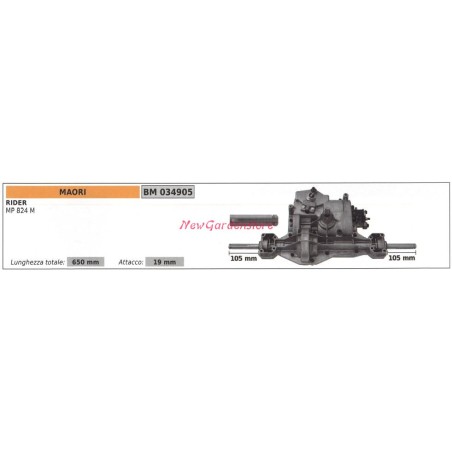 Cambio trazione semovenza MAORI rasaerba tosaerba tagliaerba MP 824 M 030914 COMPLETA | Newgardenstore.eu