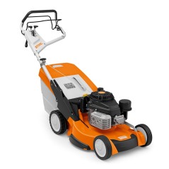 STIHL RM655YS 179cc petrol lawn mower 53 cm with 70 lt self-propelled grass collector | Newgardenstore.eu