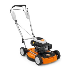 STIHL RM4RT 149cc petrol lawn mower 53cm mulching traction with variator | Newgardenstore.eu