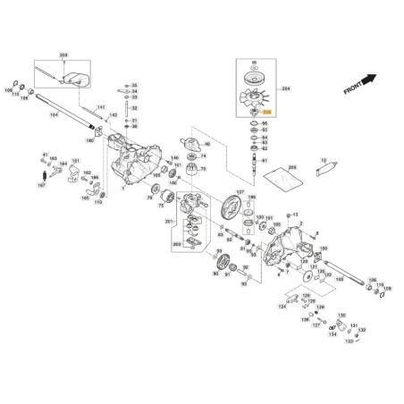 Getriebegebläse ORIGINAL STIGA Rasentraktor Mäher combi1066hq 118870131 | Newgardenstore.eu