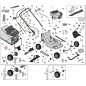 ORIGINAL ACTIVE schwarzer Korb für Rasenmäher Modelle 5400 sb 050725