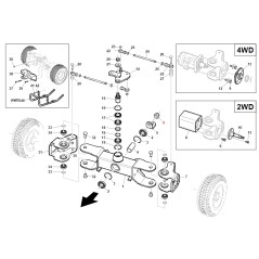 Ecrou autobloquant M20X1.5 PG SR ORIGINAL GIANNI FERRARI BFB 00111250007 | Newgardenstore.eu