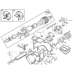 Girante turbina Di 300 mm ORIGINALE GIANNI FERRARI PZ95049391300 | Newgardenstore.eu