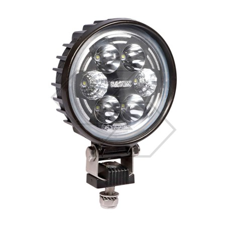 LED-Arbeitsscheinwerfer rund 120 mm 10 - 30 V A28434 | Newgardenstore.eu