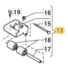 Kit rouleau de support du plateau de la tondeuse ORIGINAL STIGA 1134-9126-01 | Newgardenstore.eu