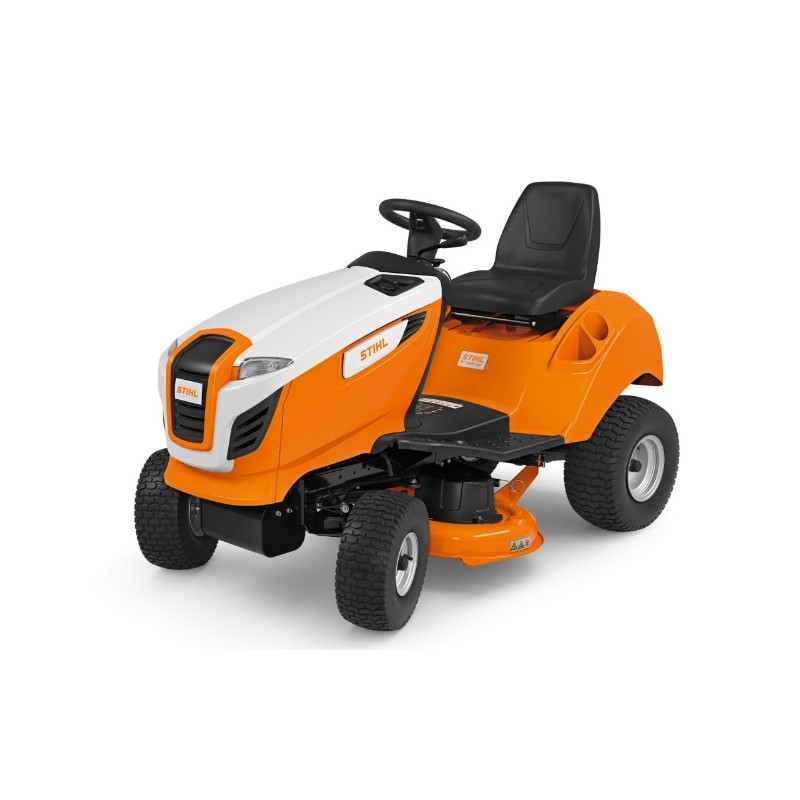 STIHL RT4097SX 452cc petrol lawn tractor with 95cm cut, mechanical side discharge