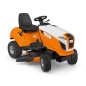 STIHL RT4097SX 452cc petrol lawn tractor with 95cm cut, mechanical side discharge