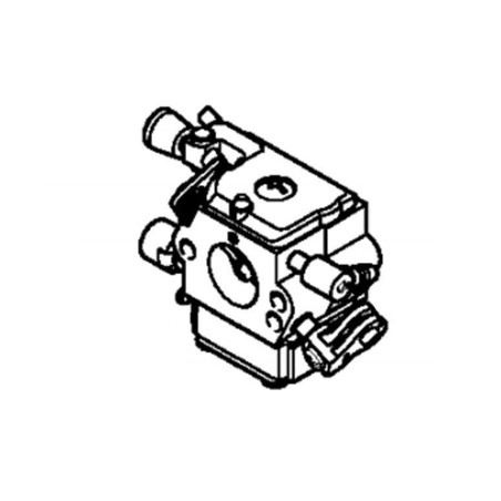 Carburettor 4134/28 brushcutter models FS120 ORIGINAL STIHL 41341200628 | Newgardenstore.eu