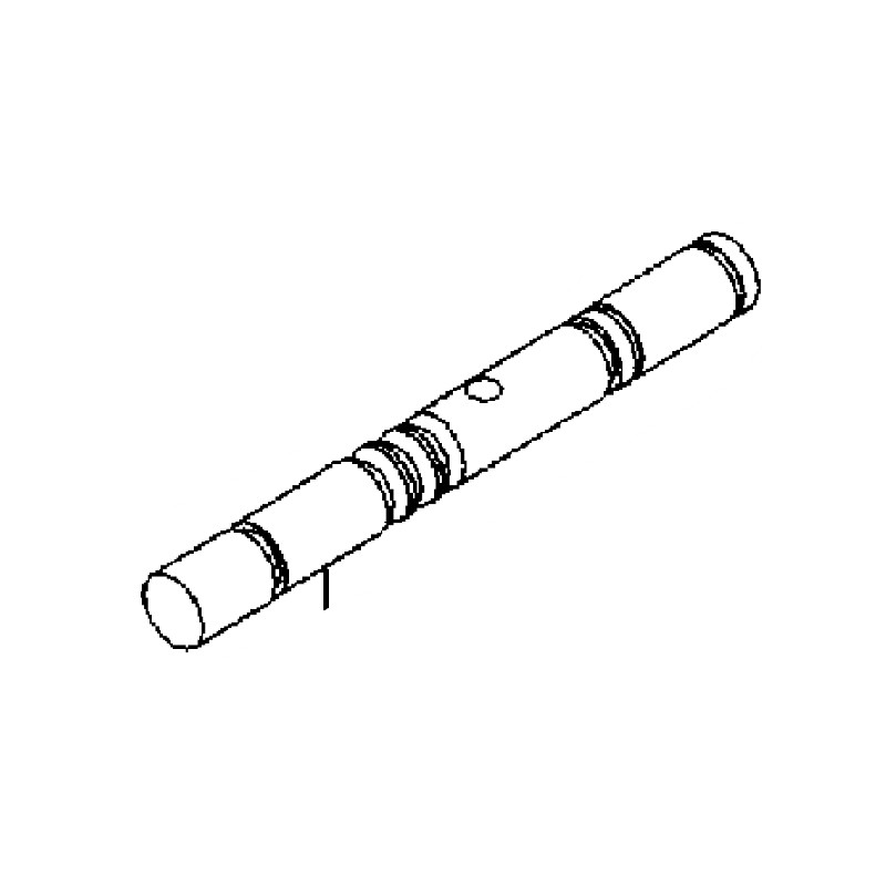 ORIGINAL EMAK-NIBBI YF1241615E BRIK1 FC120 model cultivator shaft