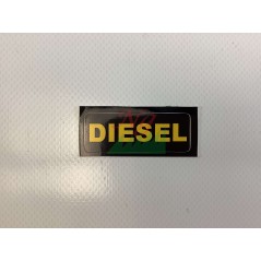 ORIGINAL GIANNI FERRARI diesel decal lawn tractor 00555200114 | Newgardenstore.eu