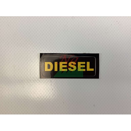 ORIGINAL GIANNI FERRARI diesel decal lawn tractor 00555200114 | Newgardenstore.eu