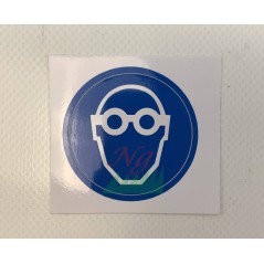 ORIGINAL GIANNI FERRARI tractor eye protection decal 00555200130 | Newgardenstore.eu