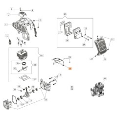 ORIGINAL OLEOMAC Freischneider Freischneider Freischneider PPH 250 61460350R