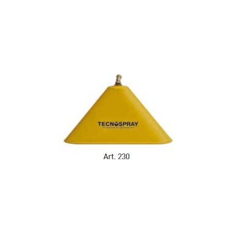 TECNOSPRAY cloche de désherbage pour lance de pulvérisation manuelle 230 | Newgardenstore.eu