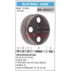 Campana de embrague desbrozadora BLUE BIRD M 34 41 47 54 59 003577 | Newgardenstore.eu