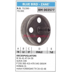 Cloche d'embrayage débroussailleuse BLUE BIRD M 34 41 47 54 59 003577 | Newgardenstore.eu