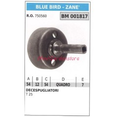 Cloche d'embrayage BLUE BIRD débroussailleuse T 25 001817 | Newgardenstore.eu