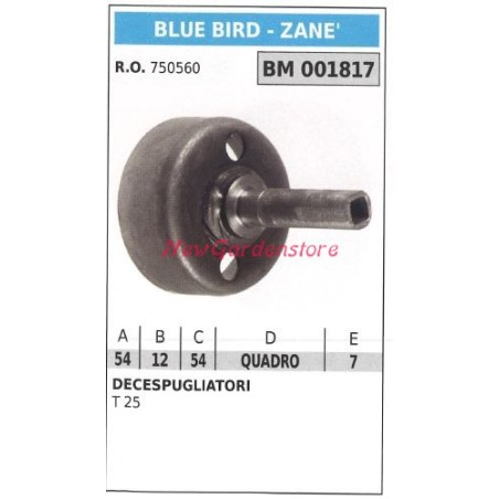 Cloche d'embrayage BLUE BIRD débroussailleuse T 25 001817 | Newgardenstore.eu