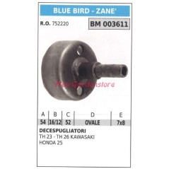 Campana de embrague BLUE BIRD desbrozadora TH 23 TH 26 KAWASAKI 003611 | Newgardenstore.eu