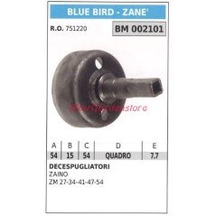 Campana de embrague BLUE BIRD desbrozadora de mochila ZM 27 34 41 47 54 002101 | Newgardenstore.eu