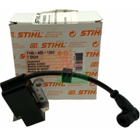 Ignition coil for chainsaw models MS151C-E ORIGINAL STIHL 11464001303 | Newgardenstore.eu