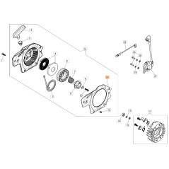 Brida transportadora ORIGINAL OLEOMAC motosierra GSH 40 - GSH 400 50330069AR