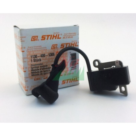 Ignition coil for chainsaw models MS170 2-MIX ORIGINAL STIHL 11304001308 | Newgardenstore.eu