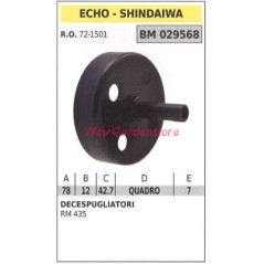Cloche d'embrayage ECHO débroussailleuse RM 435 029568 | Newgardenstore.eu