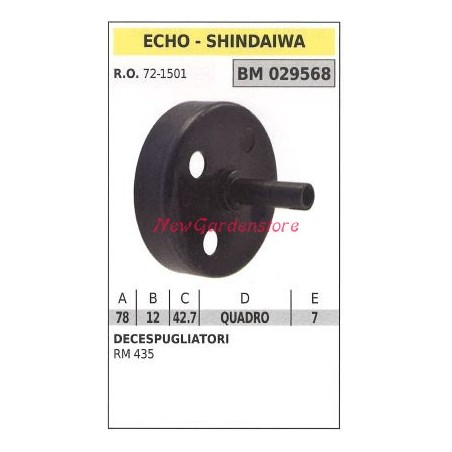 Cloche d'embrayage ECHO débroussailleuse RM 435 029568 | Newgardenstore.eu