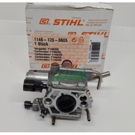 Carburateur 1146/05 modèles de tronçonneuses MS151CE ORIGINAL STIHL 11461200605 | Newgardenstore.eu