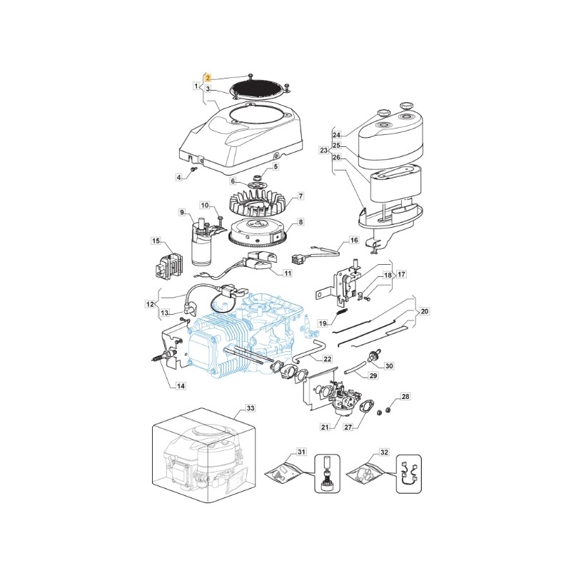 Engine suction grid TRE0701 ORIGINAL STIGA lawn tractor 118550203/0