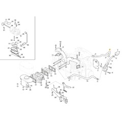 ORIGINAL STIGA tubo respiradero del motor TRE 635V tractor de césped 118551604/0 | Newgardenstore.eu