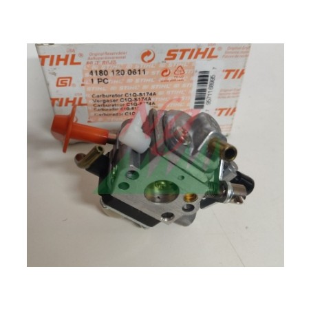 Carburateur C1Q-S174A débroussailleuse modèles FS87 ORIGINAL STIHL 41801200611 | Newgardenstore.eu