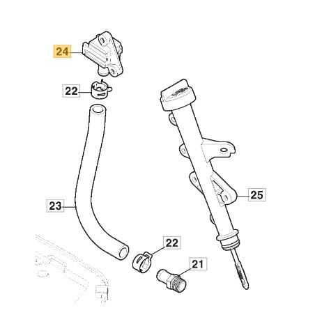 ORIGINAL STIGA Motorölablassschraube TRE 635V Rasentraktor 118551618/0 | Newgardenstore.eu