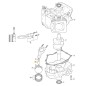 Kolbenbolzen ORIGINAL STIGA Motor TRE635V Rasentraktor118551552/0