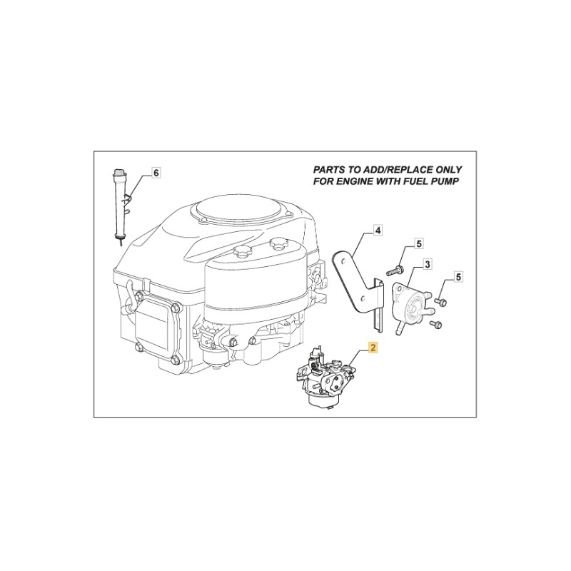 ORIGINAL STIGA engine carburettor TRE0701 lawn tractor 118552505/0